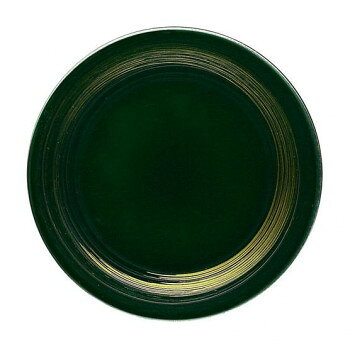 乐天商城 - 福井クラフト　A150寿司皿 緑一筆 12042460 家事用品 調理用品