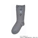神戸生絲 コベス 紳士柄しめつけません毛混ソックス24-27cm 5902 ダークグレー アパレル メンズ メンズ靴下・レギンス・スパッツ