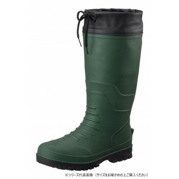 福山ゴム工業　カジュアルショートブーツ ビーンズクラブ 500　 Lグリーン BB36200 ガーデニング・DIY..