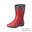 福山ゴム工業 長靴 マイローズ 21 M レッド AA31300 ガーデニング・DIY・防殺虫 ガーデニング・花・植物・DIY