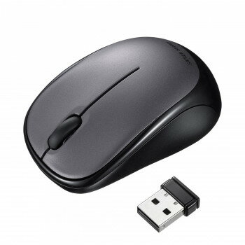 サンワサプライ 静音ワイヤレスブルーLEDマウス ダークシルバー MA-WBS311DS パソコン・AV機器関連 PC・携帯関連 サンワサプライ 静音ワイヤレスブルーLEDマウス ダークシルバー MA-WBS311DS パソコン・AV機器関連 PC・携帯関連