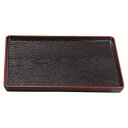福井クラフト 尺4大寿木目盆黒天朱SL 15235120 家事用品 台所用品