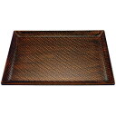福井クラフト 尺4利休アジロ盆栃塗SL渕黒塗 15066470 家事用品 台所用品