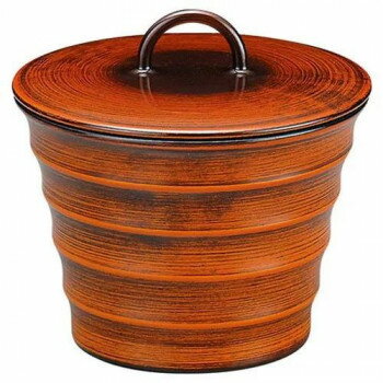 Rakuten - 福井クラフト　TAリングロクロ目椀(蓋親)栃刷毛目 31000690 家事用品 食器