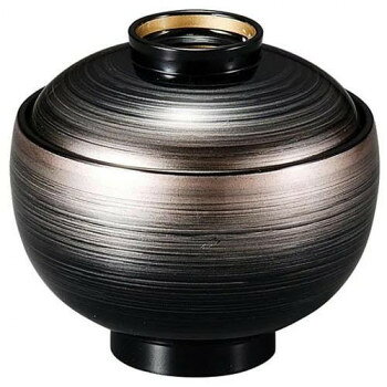 乐天商城 - 福井クラフト　3.1寸布袋椀　銀かすみ高台内金 37001300 家事用品 食器