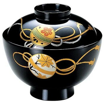 樂天商城 - 福井クラフト　3.8寸越丸椀　黒まり 33025290 家事用品 食器