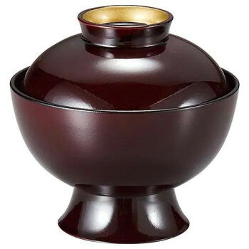 Rakuten - 福井クラフト　4寸高仙才椀　溜高台内金 37002020 家事用品 食器