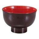 福井クラフト 新羽反木目小丼新溜内朱 45151100 家事用品 食器