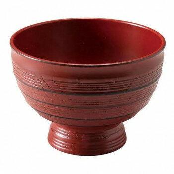 福井クラフト　ABS千筋ロクロ目丼 根来 21080190 家事用品 食器