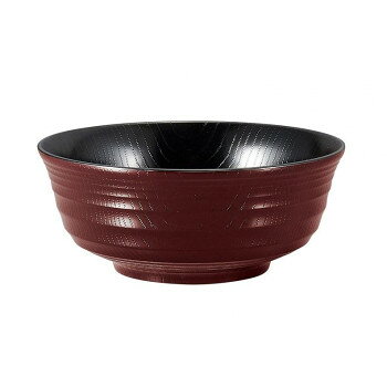福井クラフト　超耐熱18.4千段多用丼新溜内黒 30003480 家事用品 食器