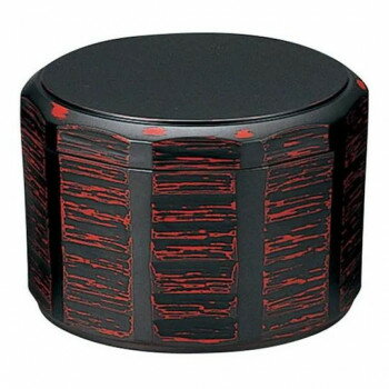 福井クラフト　TA木彫多用丼φ140(中)曙(内朱)(蓋親) 45150670 家事用品 食器