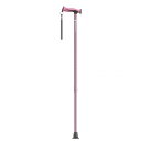 バンブーステッキ ワイド ピンク 104982 ベビー/シルバー 介護用品