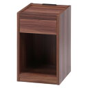 不二貿易 C/D:99323 ベッドサイドテーブル BR(コンセント付き) 99323 家具/収納 家具 イス テーブル