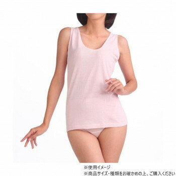 神戸生絲 シルクノイル婦人ノースリーブM ST721 ピンク その他アパレル ナイトウェア