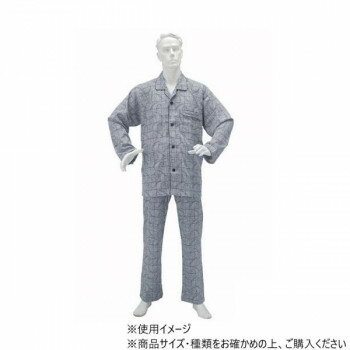 ボタンの代わりに丸型マジックテープで楽々着替えができます。ねじれにくい新開発ウエストゴムやラグラン袖が快適です。ボタンに見える前立て部分は、飾りボタン。中身はマジックテープです。マジックですので着脱が簡単です。※前開きタイプのパジャマ・肌着の着せ替え方。お部屋の温度を22〜25度くらいにして、寒いときは着せ替えをする方の手も温めておいて下さい。横向きに寝てもらい(肌着やパジャマ)の上側を脱がせます。脱がせた半分は身体の下にいれ、上側に新しい(肌着やパジャマ)を着せます。次に仰向けに寝てもらい身体の下側から汚れた(肌着やパジャマ)を引き出して脱がせます。新しい(肌着やパジャマ)のもう半分を下側から引き出して袖を通して前を閉じます。このとき背中がしわにならないよう腰を持ち上げてよく引っ張って下さい。サイズLL個装サイズ：36.1×28.3×5.7cm重量個装重量：735g素材・材質綿100%生産国日本おすすめ