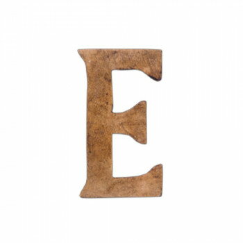 ウッデンアルファベット E 41055 インテリア 置物・掛け時計