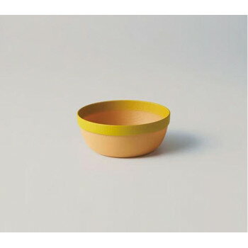 MUSUBI 塗分け ボウル S NB/YE　22-459935 家事用品 調理用品