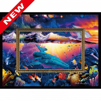 絵と額がセットになった商品です。作家:クリスチャン・リース・ラッセン(アメリカ男性作家)伝説のアーティスト、クリスチャン・リース・ラッセンはその壮大なアート作品により今日まで30年にわたり世界中にその名を馳せています。ラッセンの世界は天使の夢のように、優美で明るく色彩があふれています。ラッセンのパレットから目を見張る色彩や比類のない精密な技巧の魔法がかけられているのです。サイズ外寸:W27.5×H21.5×D2cm個装サイズ：27.5×21.5×2.0cm重量約0.5kg個装重量：500g素材・材質樹脂フレーム、ガラス仕様壁掛用、フレームの表面にUVプリントセット内容絵、額生産国日本インテリアとして壁に似合う