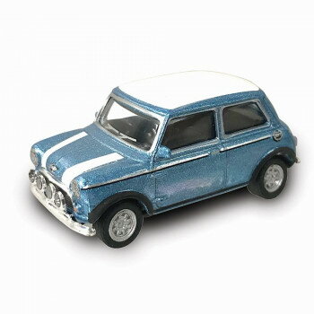 ホンウェル B ミニクーパー レーシング 1/72スケール ブルー ホワイトルーフ 780060 文具・玩具 玩具