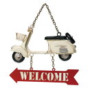ウェルカムボード scooter 壁掛け 43154 家具/収納 家具 ラック その他