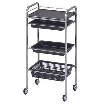 C-416 コンパクトセット台 ブラック 14160 家具/収納 オフィス収納