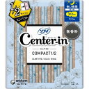 センターイン コンパクト1/2 無香料 多い夜用 羽つき 12枚入 ×1個 500-460452-00 健康グッズ 衛生用品(3)