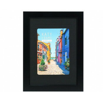 ケイティフレーム 2L判 ブラック 106-851 インテリア その他インテリア