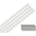 ハイロジック 98185 リーフ棚柱 904mm ホワイト 4本(ビス付) ガーデニング・DIY・防殺虫 ガーデニング・花・植物・DIY