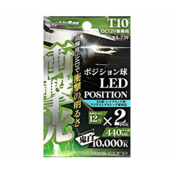 アークス(axs) 衝撃光　ポジションT10　9灯 GRX-739 スポーツ・アウトドア カー・自転車
