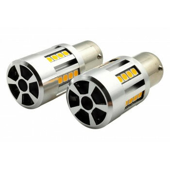 アークス(axs) LEDウインカーバルブ S25 ファン内蔵　アンバー　S25/ピン角違い150度 GRX-785 スポーツ..