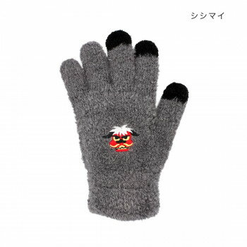 スマホ手袋 なごみ シシマイ 17323631177 服飾雑貨 小物(手袋・マフラー等)