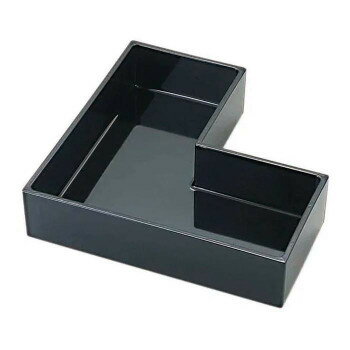 138×138L型箱　黒　15054890 家事用品 調理用品 deco-maison-12024044 DECO MAISON パッケージ画像