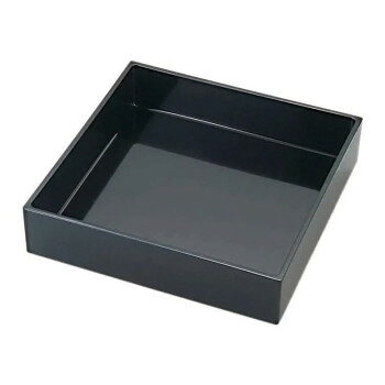 138×138　正角箱　黒　41320410 家事用品 調理用品 deco-maison-12024069 DECO MAISON パッケージ画像