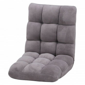 不二貿易 C/D:38148 ふわもこ フロアチェア グレージュ 0193Z 家具/収納 家具 イス テーブル