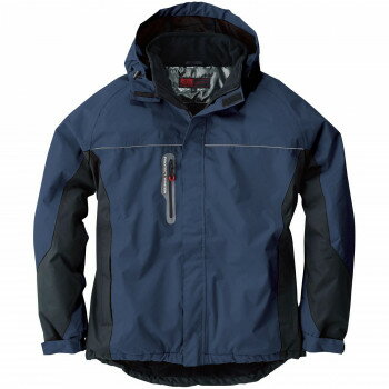 桑和 44403 防水防寒ブルゾン Lサイズ ネイビー(1) SOWA アパレル　メンズ メンズ（その他）