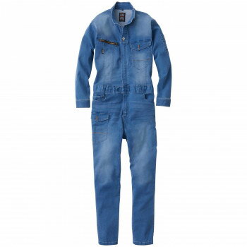 桑和 2082-20 ツナギ Sサイズ ライトインディゴ(556) N.BW アパレル　メンズ メンズ（その他）