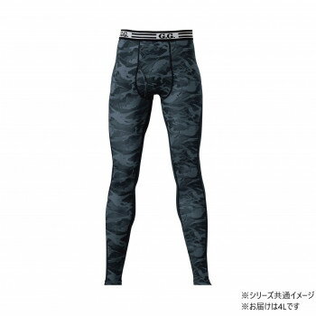 桑和 8535-47 サポートタイツ 4Lサイズ カモフラグレー(511) G.G. アパレル メンズ メンズ（その他）