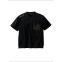 桑和 8255-53 半袖Tシャツ Lサイズ ブラック(4) G.G. アパレル メンズ メンズ(その他)