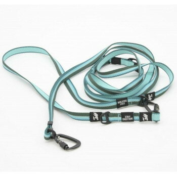 （ペット） GEWALK GW　マルチ　ファンクション　リーシュ　エコ270-350 ブルー S LGE309 ペット用品 アイデアペット用品
