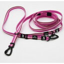 (ペット) GEWALK GW マルチ ファンクション リーシュ エコ270-350 ピンク M LGE309 ペット用品 アイデアペット用品(4)