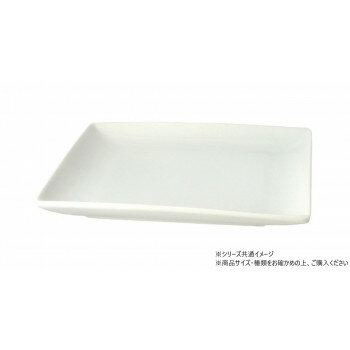 ホワイト　スクエアプレート 17cm 704005 家事用品 食器