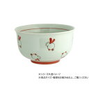 ウサギ 深型丼 レッド 707297 家事用品 食器