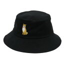 フレンズヒル バケットハット シバタサン ブラック BS-453-861 服飾雑貨 小物(手袋・マフラー等)