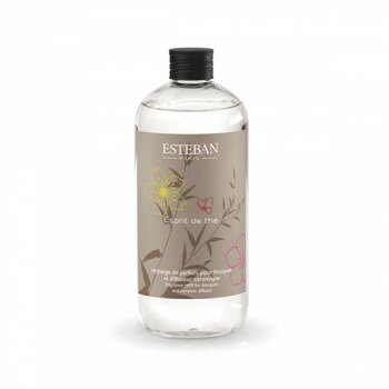 日本香堂 ESTEBAN(エステバン) エスプリ ド テ フレグランスリフィル500ml 52157 その他ライフグッズ（趣味） 癒しグッズ・アロマ関連