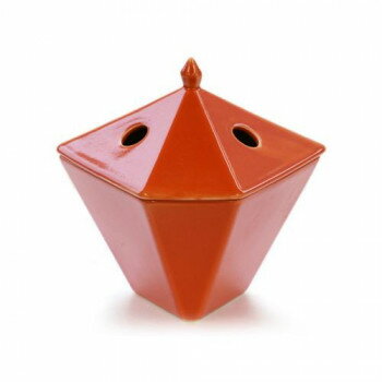 日本香堂 縁香炉 橙 75027 その他ライフグッズ（趣味） 冠婚葬祭