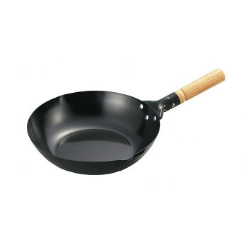 Ih Incompatible - タマハシ 鉄製木柄北京鍋28cm お玉付 FAN-28P 家事用品 鍋（パン）