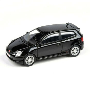 JADI ホンダ シビック タイプR EP3 ナイトホークブラック RHD 1/64スケール PA65342 文具・玩具 玩具