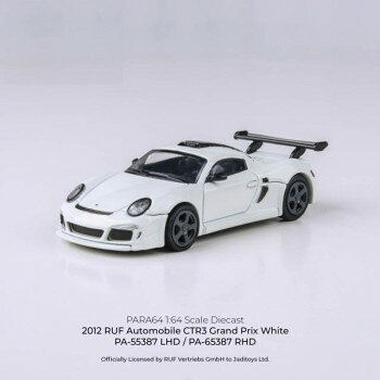 JADI B RUF CTR3 クラブスポーツ グランプリホワイト RHD 1/64スケール PA65387 文具・玩具 玩具