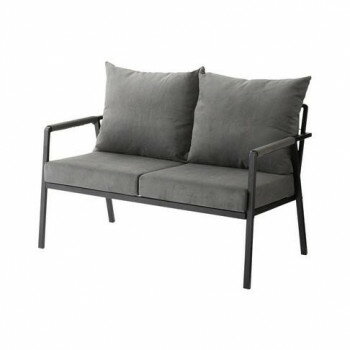 暖かみのあるコーデュロイとクールなスチールの組み合わせが、空間をモダンでオシャレに演出。座面が広くゆったりしており、座り心地も抜群です。弾力のある背面クッションと、程よい硬さで座りやすい座面クッションのリラックスできるソファ。クッションは張...