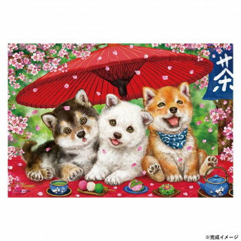 ビバリー 原井加代美ジグソーパズル 花よりだんご 300ピース 300-127 文具・玩具 知育玩具